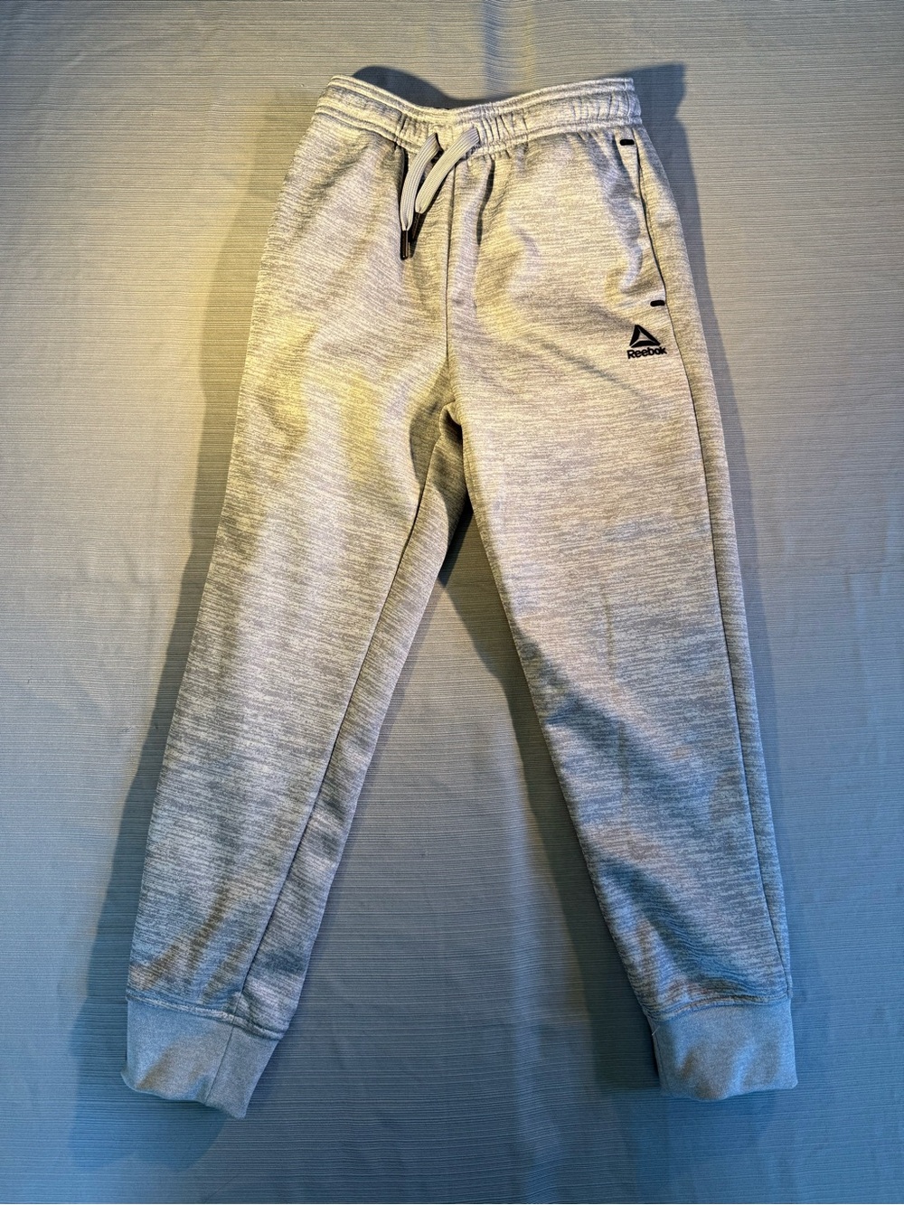 Reebok Heather Gray Kids Jogger Sweatpants